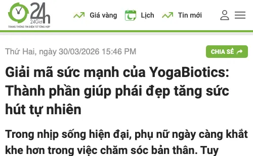 Ảnh chụp bài viết về Obaria trên Báo điện tử 24h nói về Obaria