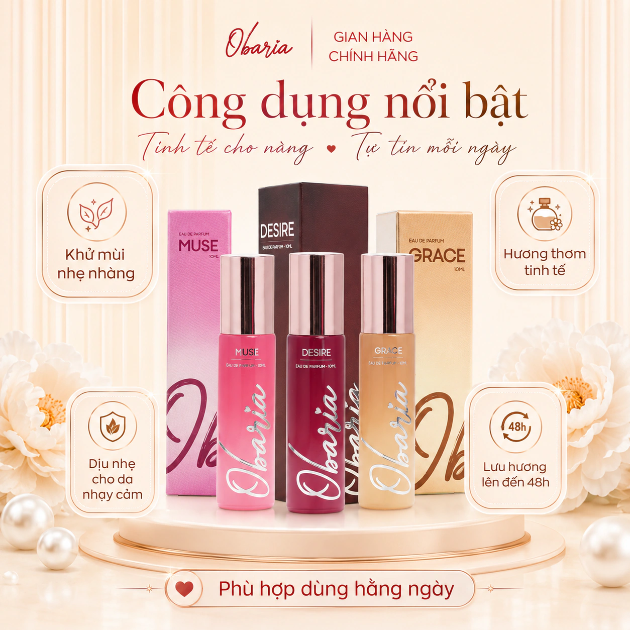 Obaria công dụng nổi bật