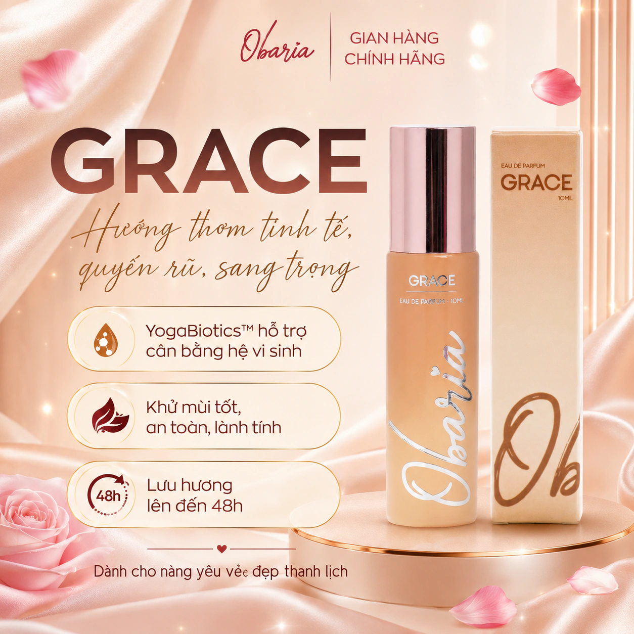 Obaria chăm sóc dịu nhẹ